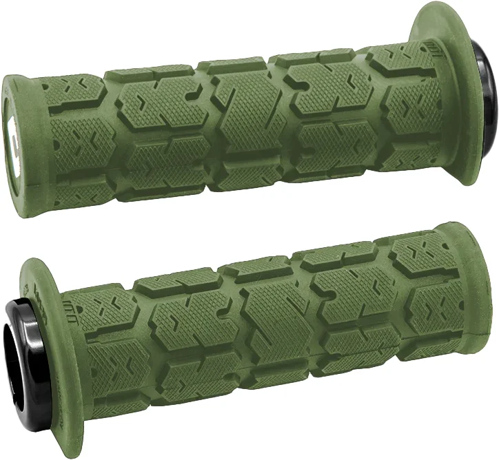 ODI - J33RGAG-B - Ruffian Half Waffle Lock-on Grips