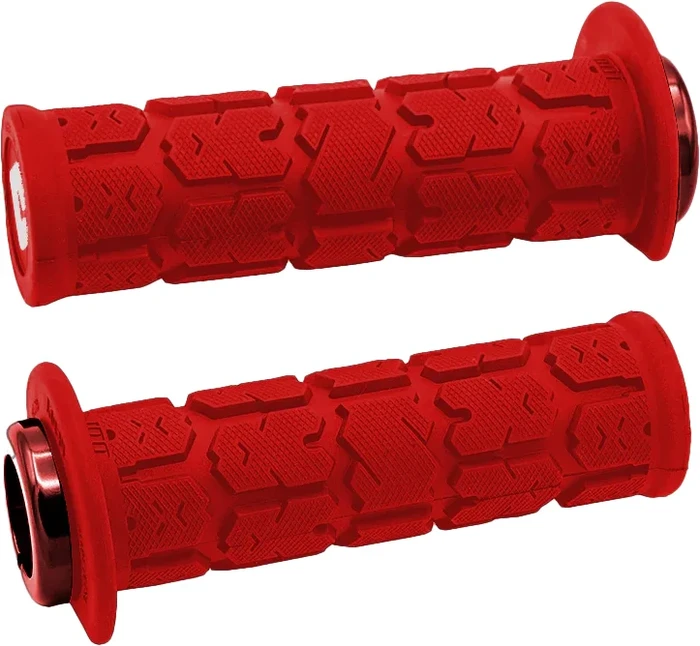 ODI - J33RGDR-R - Ruffian Half Waffle Lock-on Grips