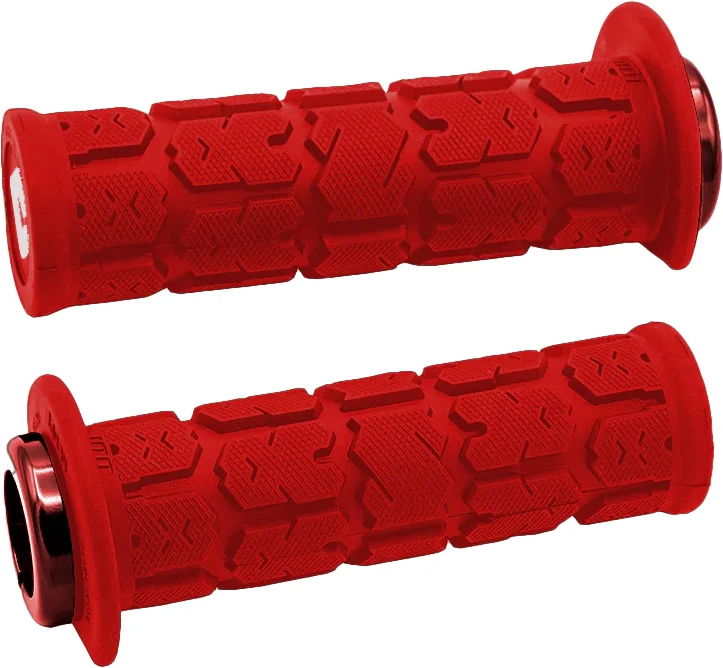 ODI - J33RGDR-R - Ruffian Half Waffle Lock-on Grips