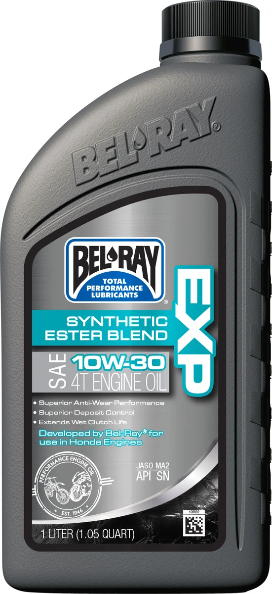 BEL-RAY - 300894150160 - EXP Semi-Synthetic Ester Blend 4T Engine Oil