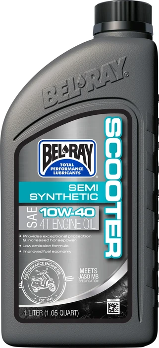 BEL-RAY - 303064150160 - Scooter Semi-Synthetic 4T Engine Oil