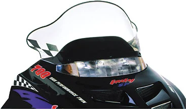 PowerMadd 11230 Windshield - Durable Polycarbonate Wind Protection for Riders