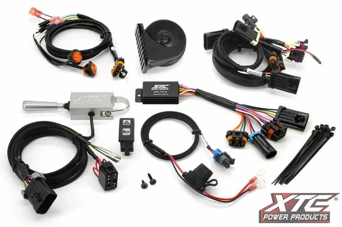 XTC POWER PRODUCTS - ATS-L-CAN-COM - ATS Turn Signal Kit W/Billet Lever