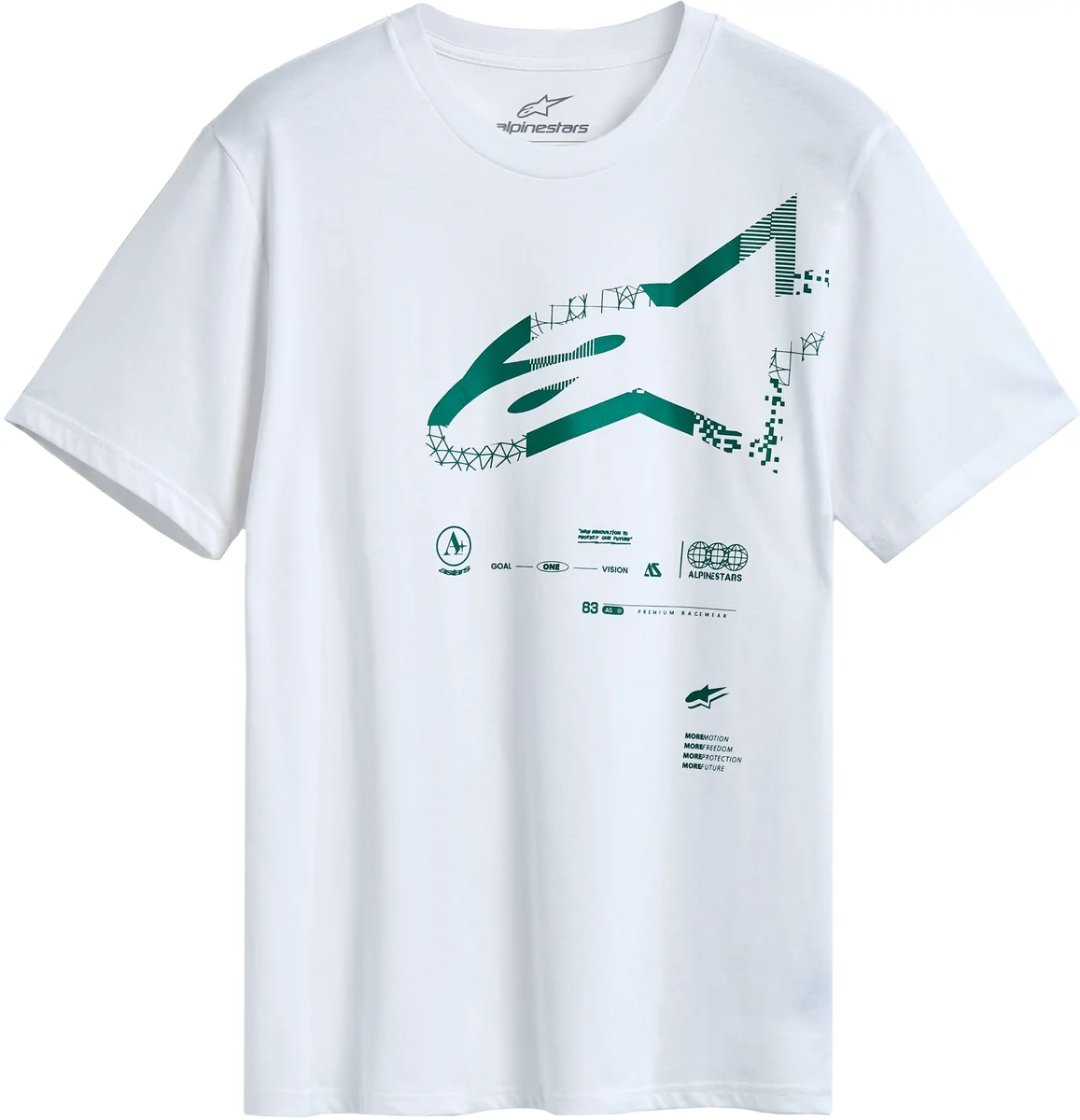 ALPINESTARS - 1215-72200-20-XXL - Geografica Tee