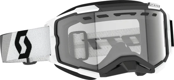 SCOTT - 278605-7702043 - FURY SNOWCROSS GOGGLE PREMIUM BLACK/WHITE CLEAR