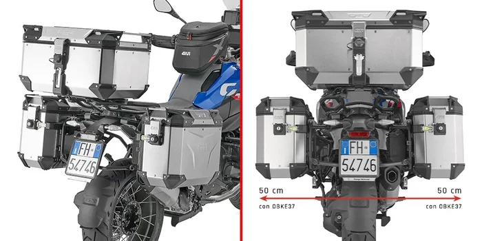 GIVI - PLO5143CAM - Outback Case Hardware