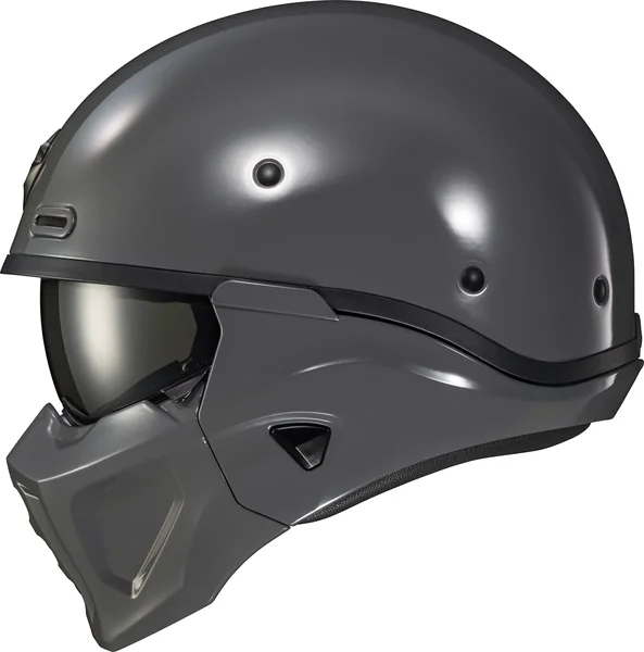 SCORPION EXO - COX-1546 - COVERT X OPEN-FACE HELMET CEMENT GREY XL