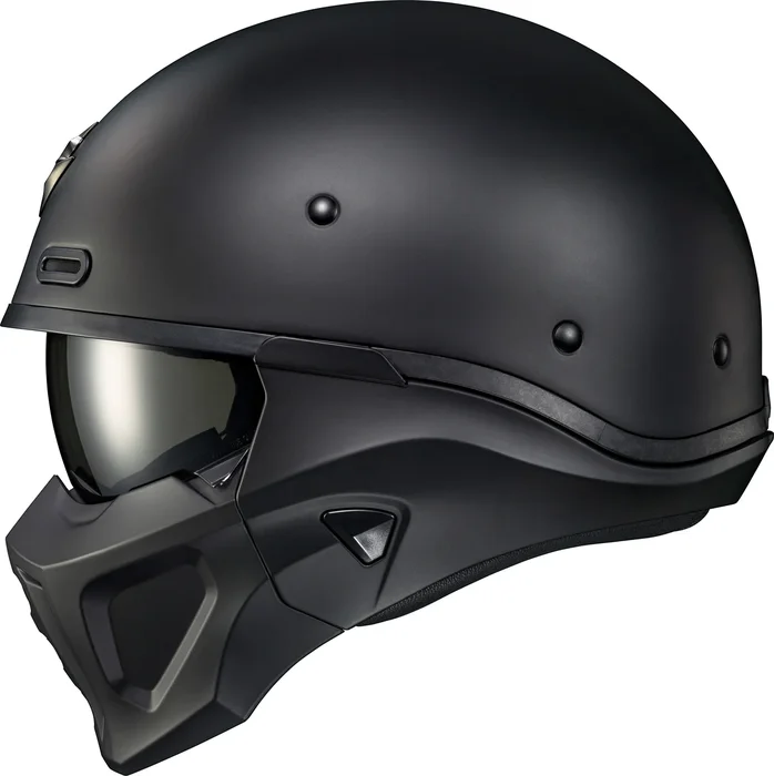 SCORPION EXO - COX-1603 - COVERT X OPEN-FACE HELMET MATTE BLACK SM