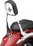 COBRA - 02-5053 - BACKREST INSERT CROSS CHROME FITS STD
