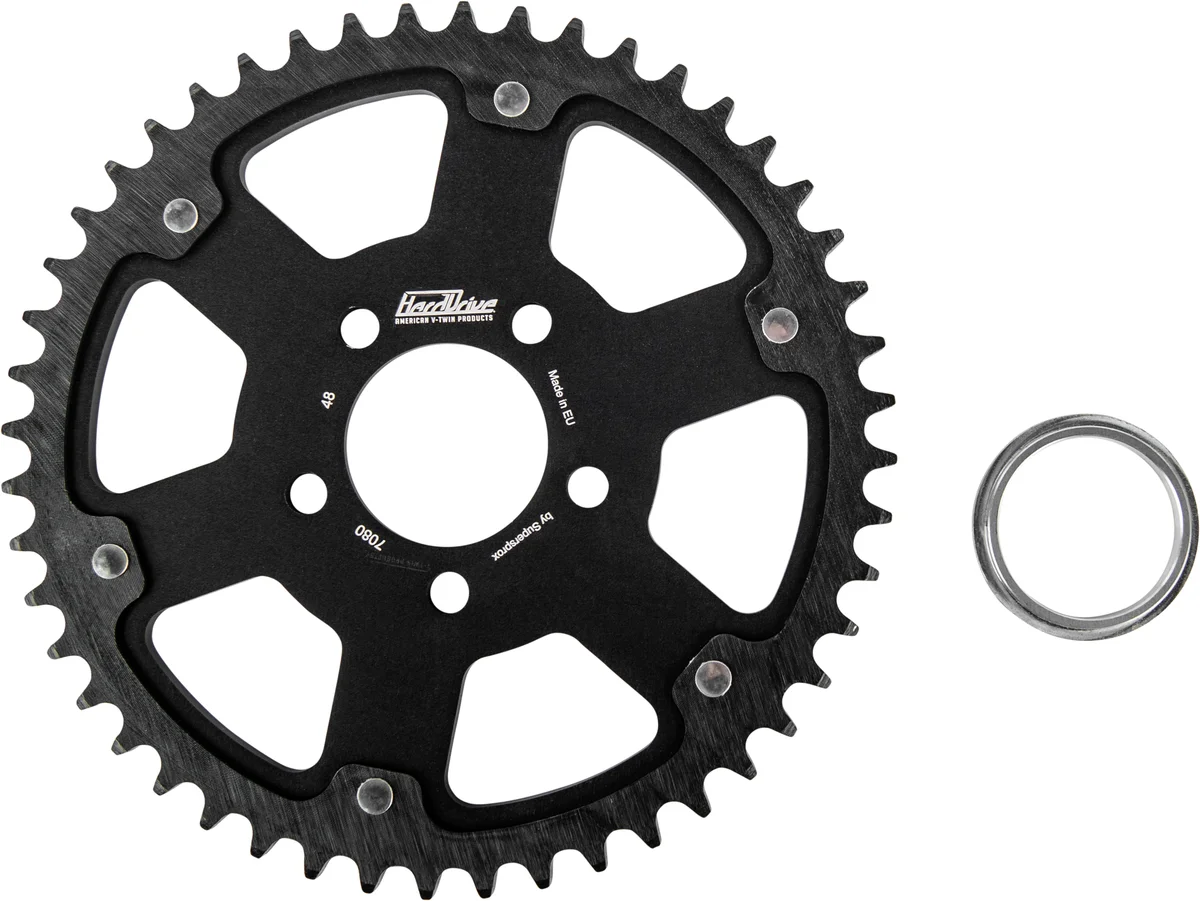 HARDDRIVE - RFE-7080_WPS:48-BLK - Rear Steel Sprocket