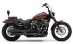 COBRA - 6047B - 3" NH SERIES SLIP-ONS BLACK SOFTAIL 18-22