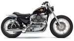 COBRA - 6036 - 3" NH SERIES SLIP-ONS CHROME SPORTSTERS 91-03
