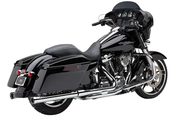 COBRA - 6071 - 3" RPT SLIP-ONS CHROME FLH/FLT 17-22