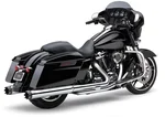 COBRA - 6266 - 4" DUAL CUT TIP SLIP-ON CHROME FLH/FLT 95-16