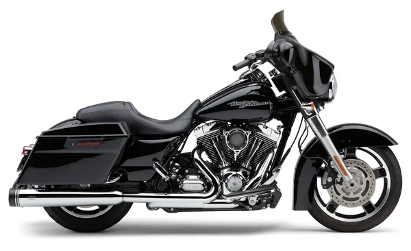 COBRA - 6290 - 4.5" GROOVE TIP SLIP-ON CHROME FLH/FLT 95-16