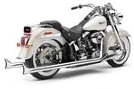 COBRA - 6988 - BAD HOMBRE TRUE DUAL FISHTAILS CHROME SOFTAIL 07-11