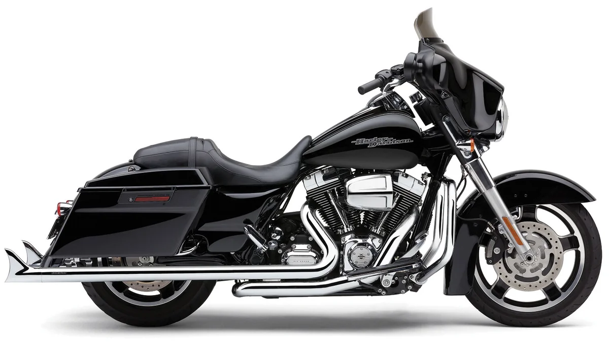 COBRA - 6974 - FISHTAIL SPEEDSTER DUALS CHROME FLH/FLT 10-16