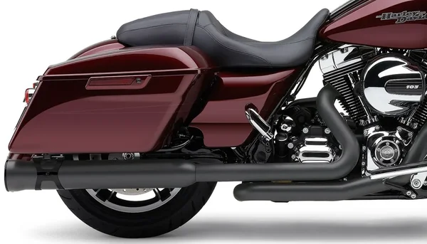 COBRA - 6253DBRB1 - POWERPORT DUAL HEADPIPES BLACK FLH/FLT 09-22