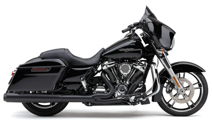 COBRA - 6451RB - POWRFLO 2-1 W/BILLET TIP BLACK FLH/FLT 17-22