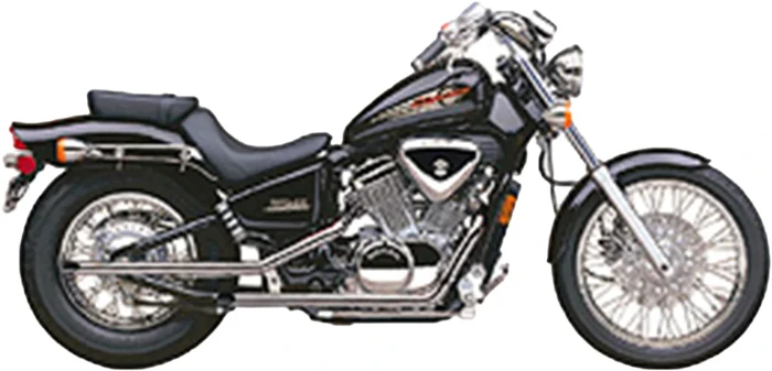 COBRA - 1261 - BLVD DRAG PIPES F/S CHROME HON VLX600 88-98