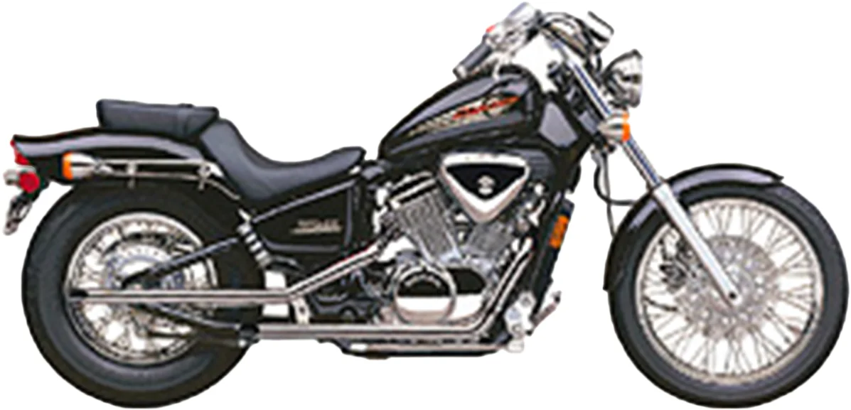 COBRA - 1261 - BLVD DRAG PIPES F/S CHROME HON VLX600 88-98