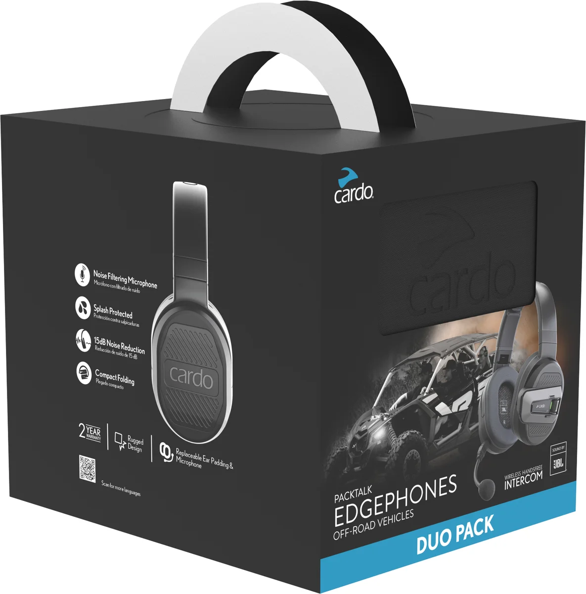 CARDO - PTHP0102 - PT EDGEPHONES DUO FOR ORV