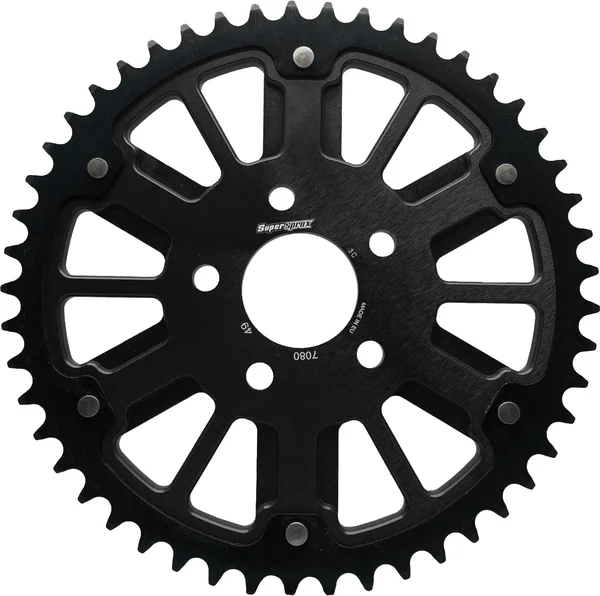 SUPERSPROX - RST-7080:49-BLK - Stealth 49T Rear Sprockets