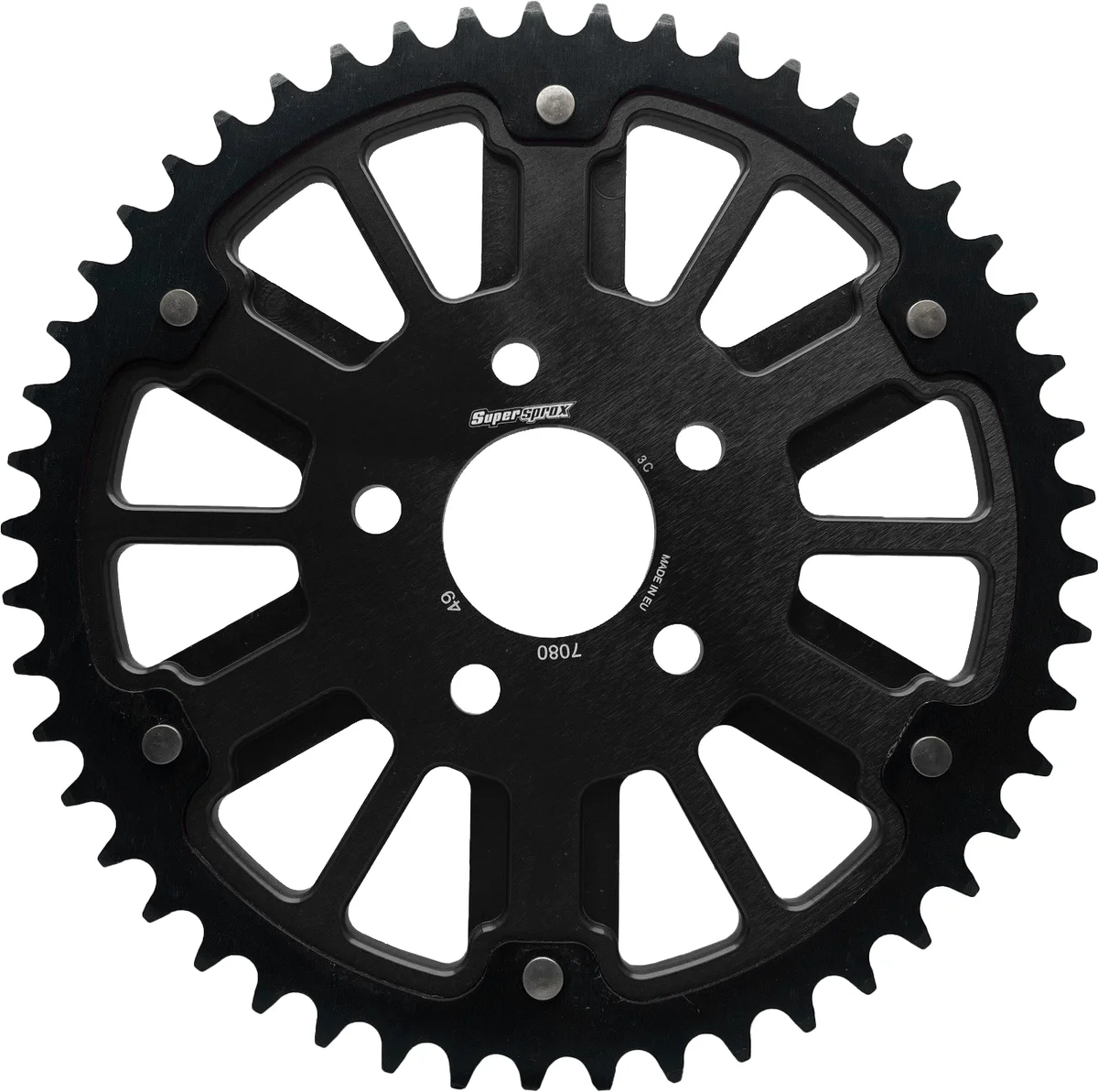 SUPERSPROX - RST-7080:49-BLK - Stealth 49T Rear Sprockets