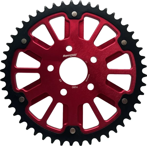 SUPERSPROX - RST-7080:51-RED - Stealth 51T Rear Sprockets