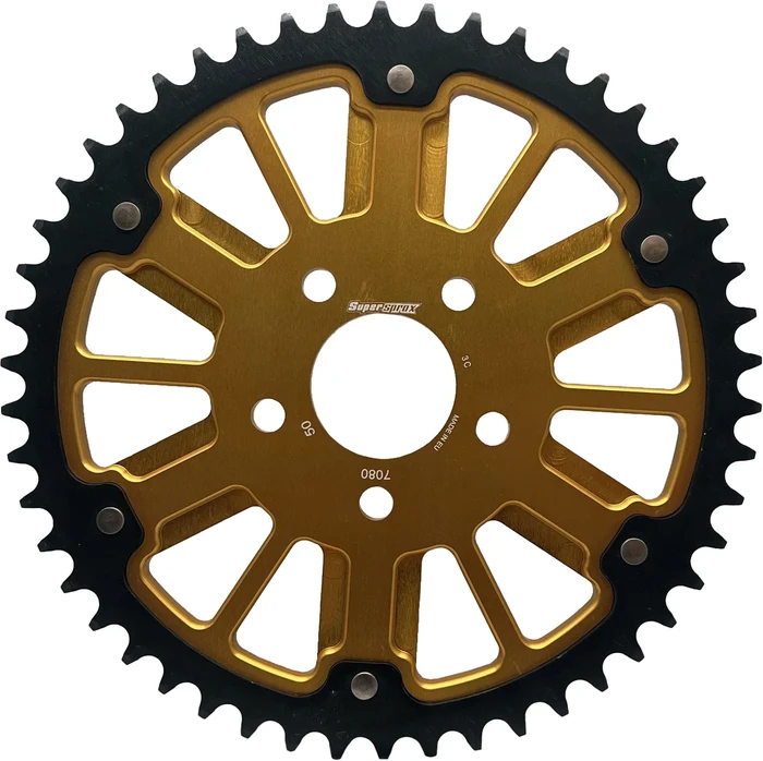 SUPERSPROX - RST-7080:53-GLD - Stealth 53T Rear Sprockets