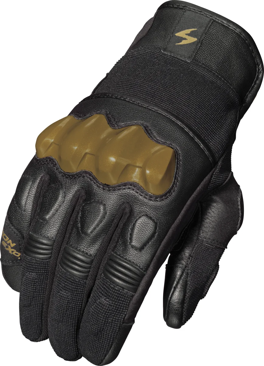 SCORPION EXO - G40-184 - HYBRID AIR GLOVES BLACK/GOLD MD