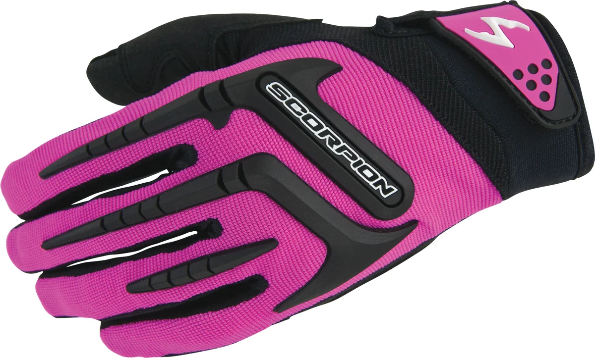 SCORPION EXO - G53-425 - WOMEN'S SKRUB GLOVES PINK LG