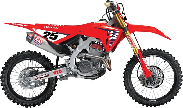 D-COR - 20-10-955 - D'Cor Honda `25 HRC Graphics