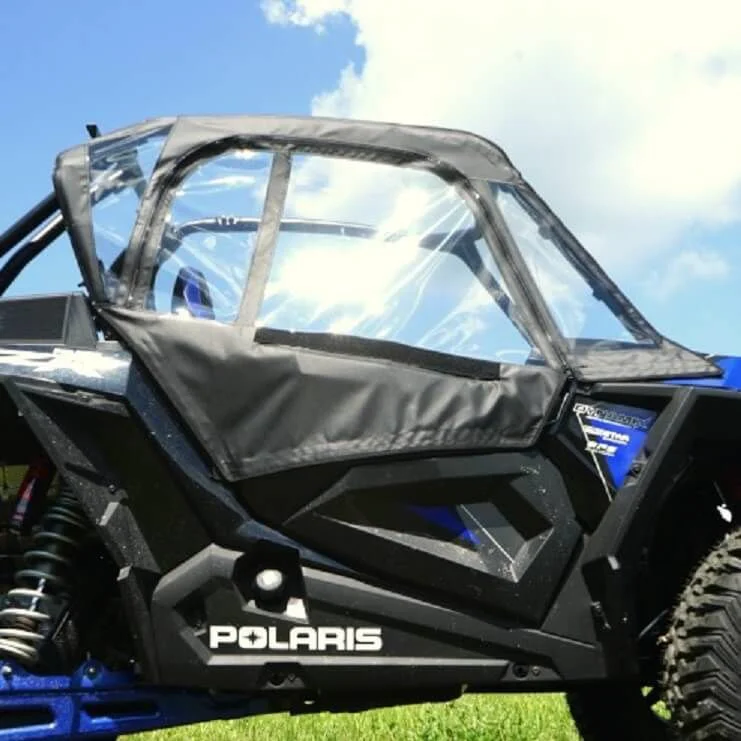 SEIZMIK UTV Soft Doors - Windproof & Weatherproof Enclosure for UTV Cab Protection