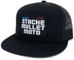 DBK - HAT-STACHE-2FIFTY - STACHE MULLET MOTO 2FIFTY HAT BLACK