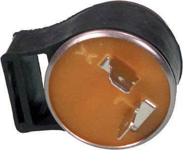 EMGO 12V LED Flasher Relay Unit - Universal 2 Prong Electrical Flasher for Powersports Vehicles