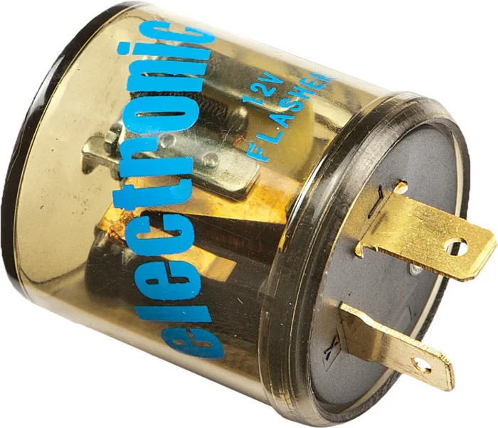 K&S 12V Universal Flasher Relay Unit for Motorcycles & Powersports Vehicles – 32-192cp High Capacity