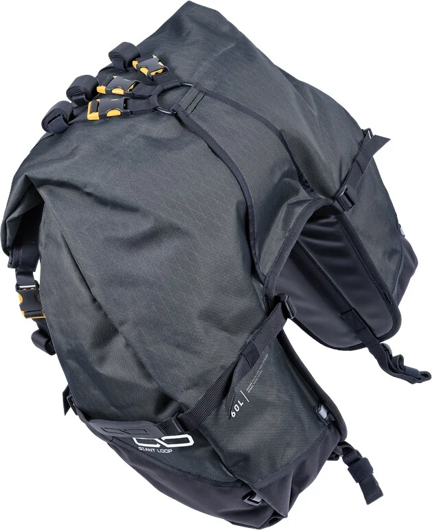 GIANT LOOP - GBSB25-B - GREAT BASIN SADDLEBAG 68L BLACK