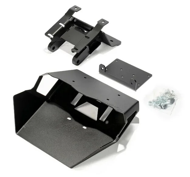 WARN 110953 Front UTV Bumper Winch Mount - Durable Steel Mount for VRX 45 & EVO 10-S Winches