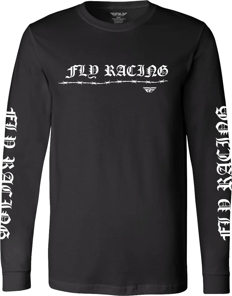 FLY RACING - 354-04032X - Barbed Wire Longsleeve Tee