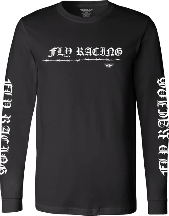 FLY RACING - 354-0403S - Barbed Wire Longsleeve Tee