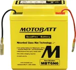MOTOBATT - MBT6N6 - MotoBatt Quadflex AGM Batteries