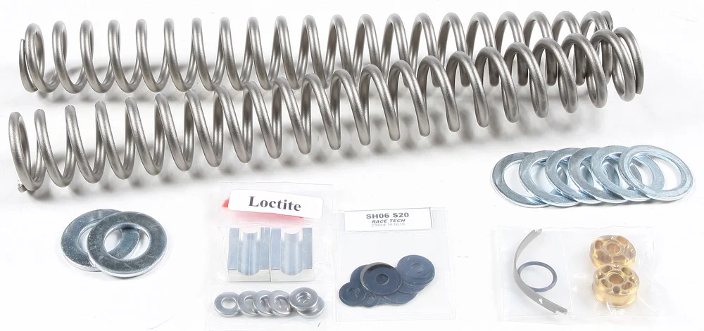 Race Tech Gold Valve Fork Kit - Enhanced Suspension Performance for Street & Track