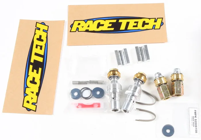 Race Tech Gold Valve Fork Kit - Enhanced Suspension Performance for Street & Track Riding