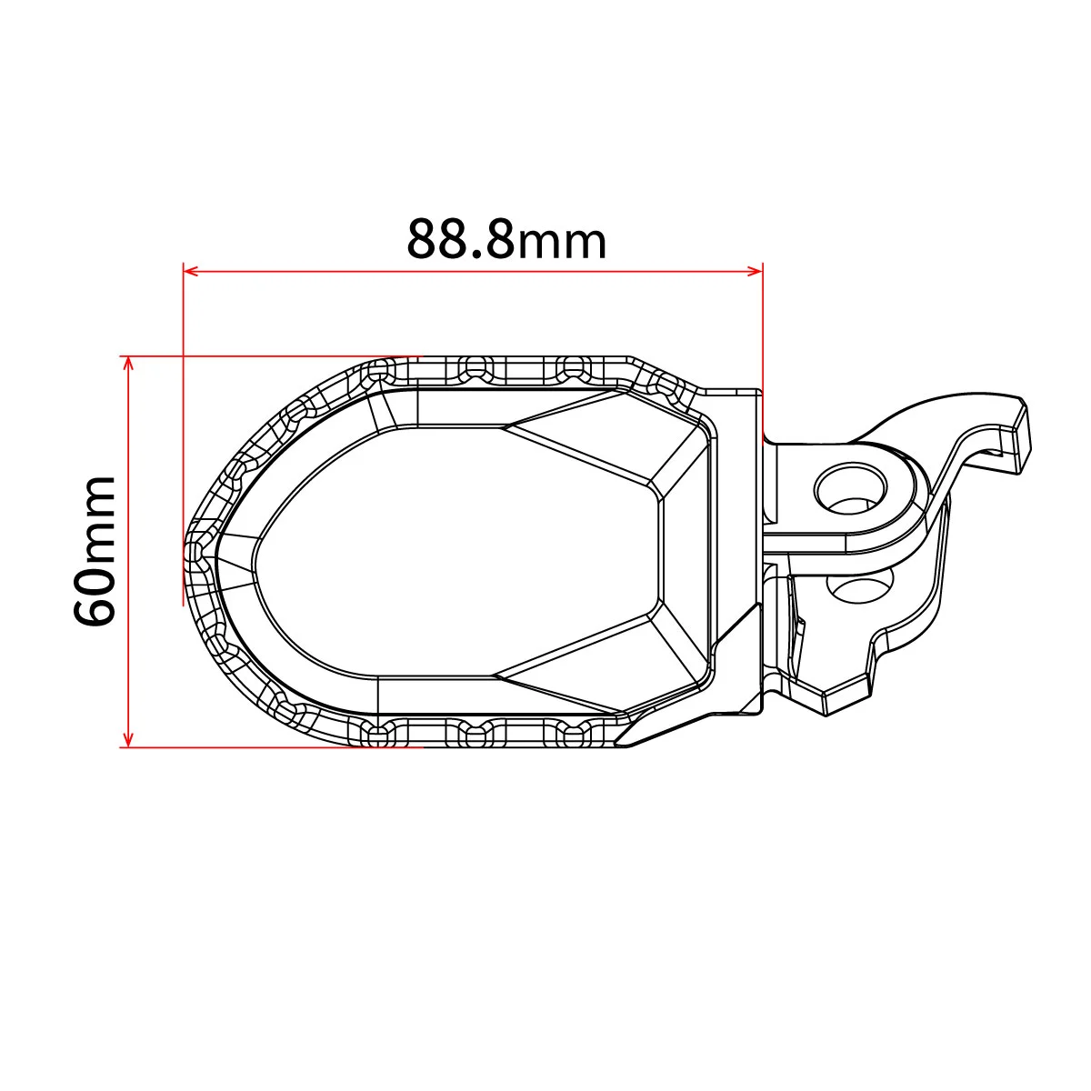 ZETA - ZE93-2610 - Max Footpegs