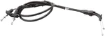 Motion Pro 50-Inch Throttle Cable - Braided Steel & Teflon Lined for Motocross/Off-Road Use