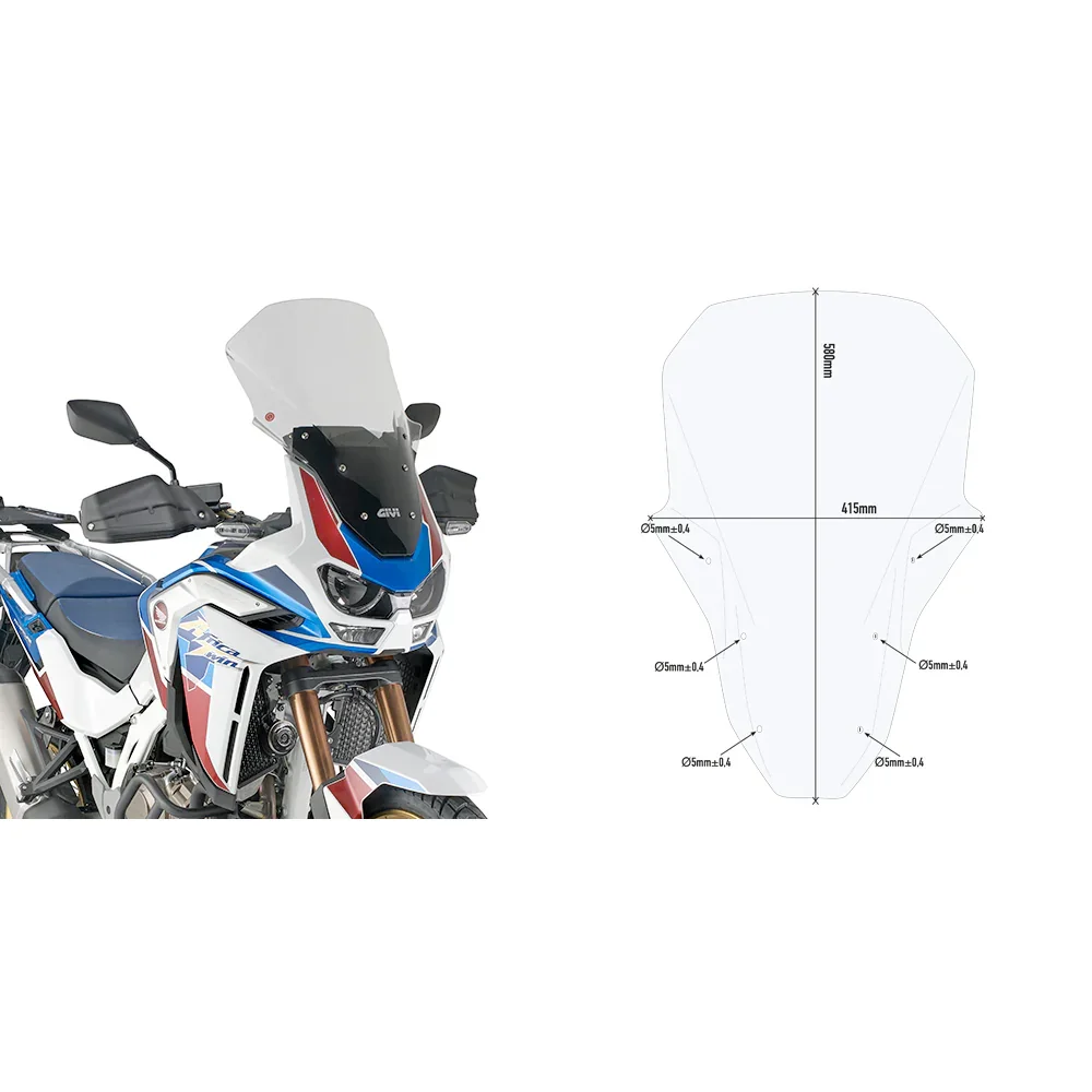 GIVI - D1178ST - Windscreen Specific