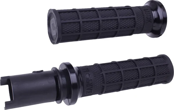 ODI - V31HTC-BB-B - LOCK-ON HART-LUCK; FULL-WAFFLE `23-24 CVO BLACK/BLACK