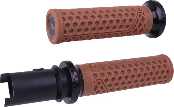 ODI - V31VHTCGR-BC - V-TWIN LOCK-ON; VANS SIGNATURE `23-24 CVO GUM RUBBER/CHECKER