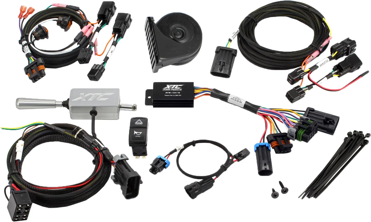 XTC POWER PRODUCTS - ATS-L-CFM-U10 - ATS Turn Signal Kit W/Billet Lever